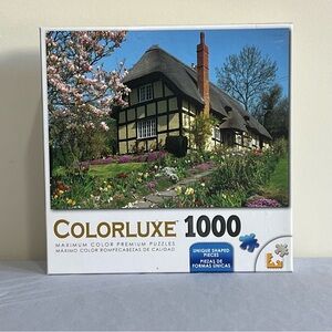 1000-Piece Colorluxe Puzzle - Sping Cottage